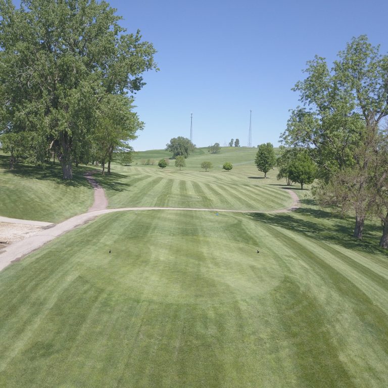 Arial  View of Deer Run Golf Course, Hinton, IA